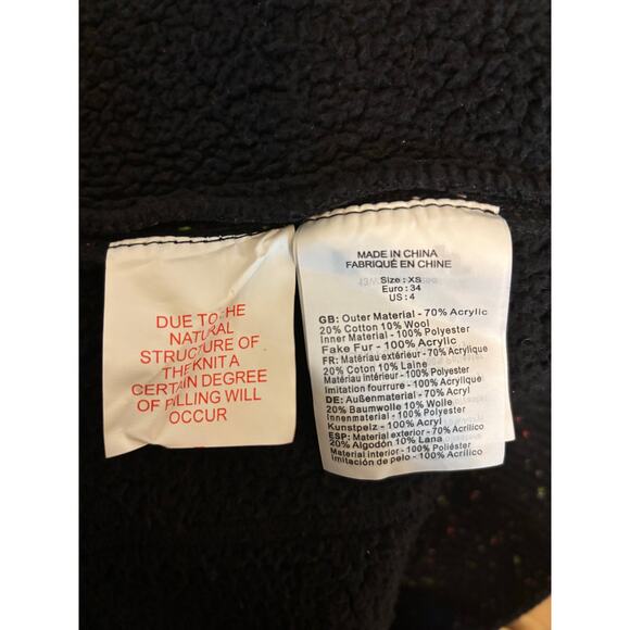 BUCKLE BENCH Petersham Active Jacket Fur Trim ZipUp Hoodie, Teddy Bear Lining - Picture 12 of 14